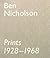 Ben Nicholson: Prints 1928-1968 - The Rentsch Collection Alan Cristea Gallery