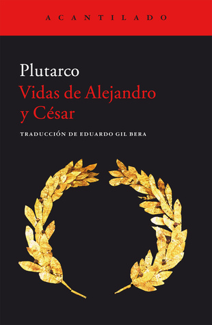 Portada de Vidas de Alejandro y César, de Plutarch