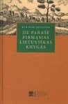 Jie parašė pirmąs...