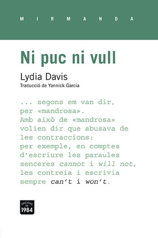 Ni puc ni vull
