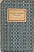 Friedrich Nietzsche: Gedichte (Insel-Bücherei Nr. 361)