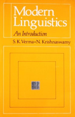Modern Linguistics. An Introduction (Paperback)