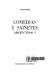 Comedias y sainetes argentinos - Antologia I