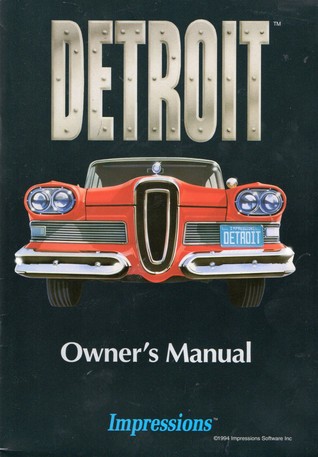 Detroit - Owner's Manual (Paperback)