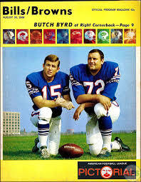 Buffalo Bills vs. Cleveland Browns NFL Game Program