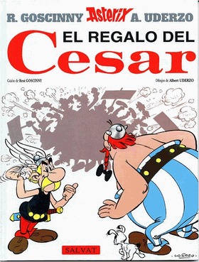 Portada de El regalo del César, de René Goscinny