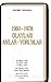 1960-1978 Olayları Anılar-Yorumlar