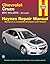 Chevrolet Cruze (11-15) Haynes Repair Manual (Does not include information specific to diesel engines. Includes thorough vehicle coverage apart from the specific exclusion noted)