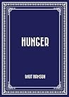 Hunger Book cover for Hunger