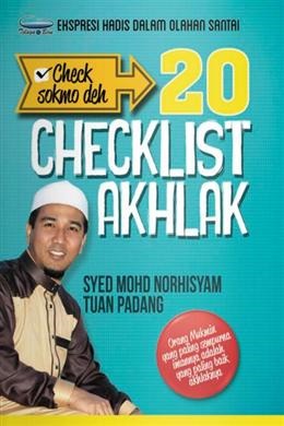20 Checklist Akhlak: Ekspresi Hadis dalam Olahan Santai