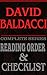 DAVID BALDACCI: SERIES READING ORDER & BOOK CHECKLIST: Greatest Authors Reading Order & Series Checklist
