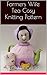 Farmers Wife Tea Cosy Knitt...