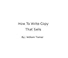 How To Easily Wri...