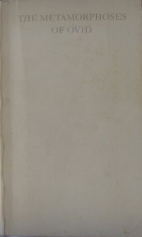 The Metamorphoses of Ovid