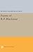 Poems of R.P. Blackmur (Princeton Legacy Library)