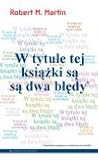W tytule tej książki są są dwa błędy