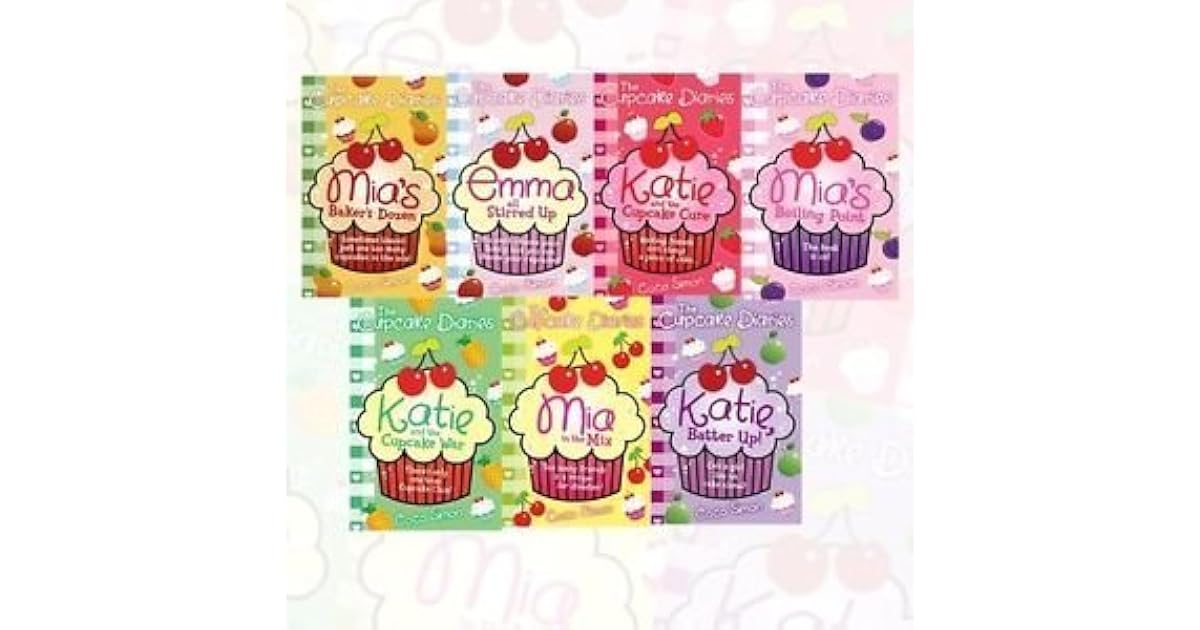 Cupcake Diaries Series Collection 7 Books Set Pack By Coco Simon, by