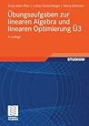 Übungsaufgaben zur linearen Algebra und linearen Optimierung Ü3 (Mathematik für Ingenieure und Naturwissenschaftler, Ökonomen und Landwirte) (German Edition)