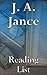 J. A. Jance: Reading List - J. P. Beaumont Series, Joanna Brady Series, Ali Reynolds, Walker Family, etc.