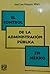 El Control de la Administración Pública en México