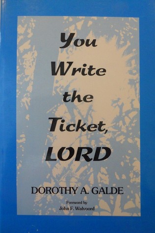 You Write the Ticket, Lord