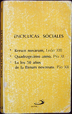 Encíclicas Sociales. Documentos de la Iglesia