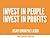 Invest in people, invest in profits