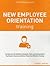 New Employee Orientation Training