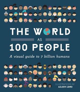 The World as 100 People: A Visual Guide to 7 Billion Humans (Hardcover)