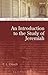An Introduction to the Study of Jeremiah (T&T Clark Approaches to Biblical Studies)