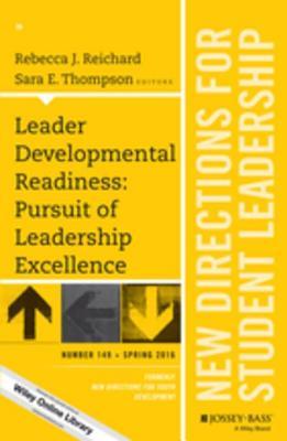 Leader Developmental Readiness (J-B SL Single Issue Student Leadership)