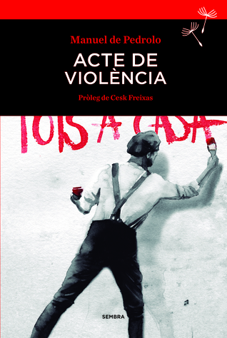 Portada de Acte de violència, de Manuel de Pedrolo