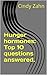 Hunger hormones: Top 10 que...