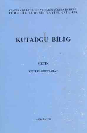 Kutadgu Bilig - 1. Metin