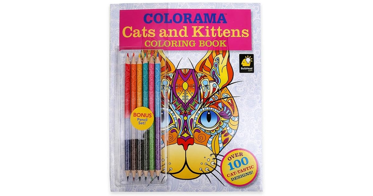 Cats and Kittens Coloring Book by TELEBrands Press