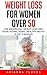 Weight Loss For Women Over 50: The Menopausal Weight Loss User Guide To Feel Young, Healthy And Fit In Just 3 Months (Healthy Living, Weight Watchers, Increase Energy)