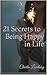 21 Secrets to Being Happy in Life