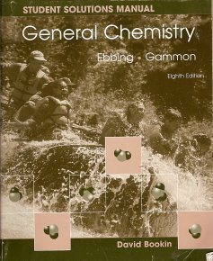 Solutions Manual for General Chemistry by Ebbing&Gammon (Paperback)