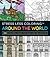 Stress Less Coloring - Around the World: 100+ Coloring Pages for Peace and Relaxation