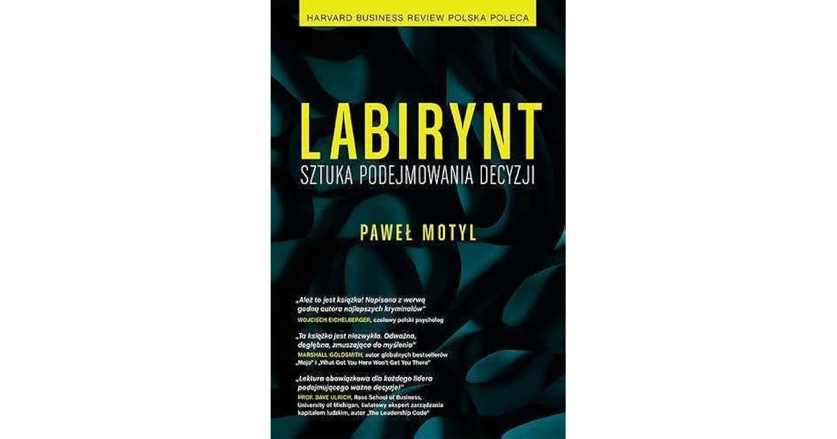 Labirynt. Sztuka podejmowania decyzji. by Paweł Motyl