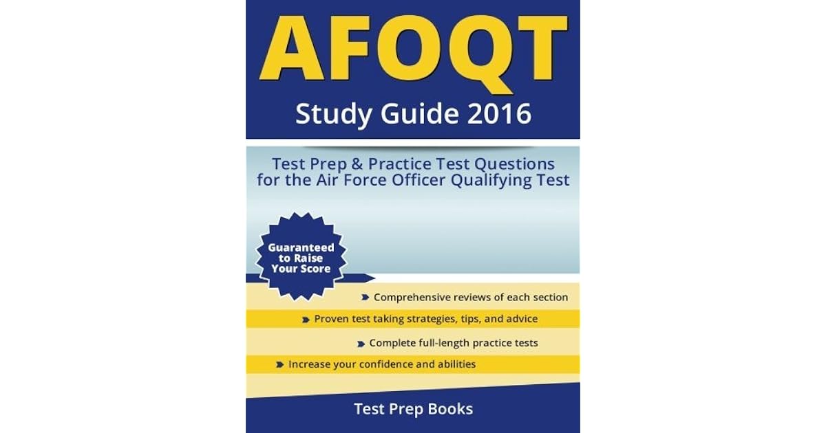 air force officer test prep