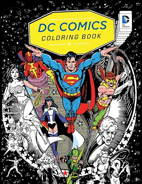 DC Comics Coloring Book