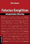 Book cover for Falacias exegéticas: Interpretación eficaz hoy (Spanish Edition)