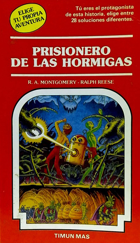 Portada de Prisionero de las hormigas, de R.A. Montgomery