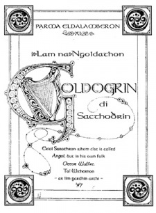 Parma Eldalamberon XI: I·Lam na·Ngoldathon, The Grammar and Lexicon of The Gnomish Tongue (Parma Eldalamberon, #11)