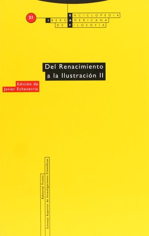 Enciclopedia Iberoamericana de Filosofía: del Renacimiento a la Ilustración II