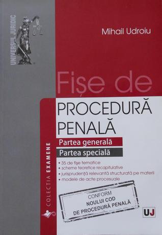 Fișe de Procedură Penală - Partea Generală și Specială (Paperback)