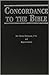 Concordance to the Bible