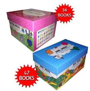 Mr. Men & Little Miss The Complete Collection Boxsets, 83 books (Paperback)