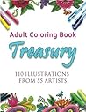 Adult Coloring Book Treasury by Treasury Artists Group